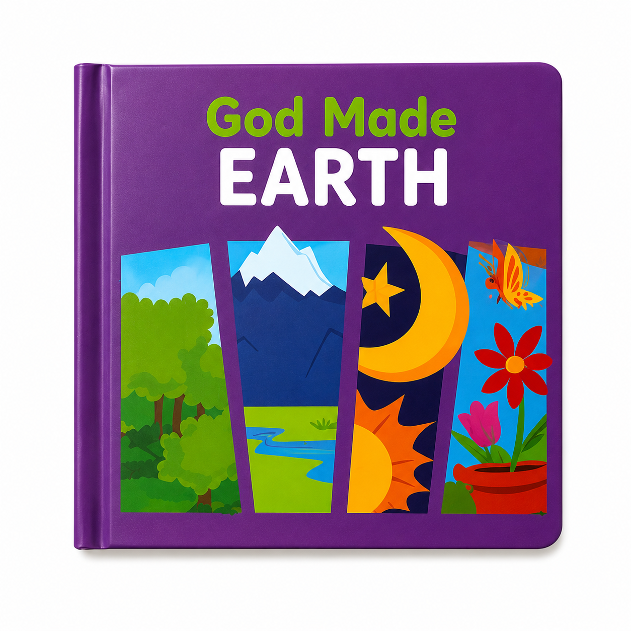 God Made Earth | Faith Board Book for Babies & Toddlers