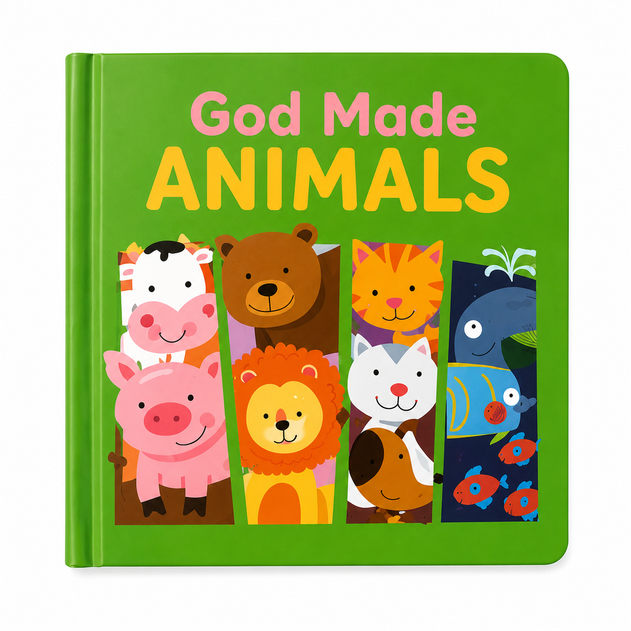 God Made Animals | Faith Board Book for Babies & Toddlers