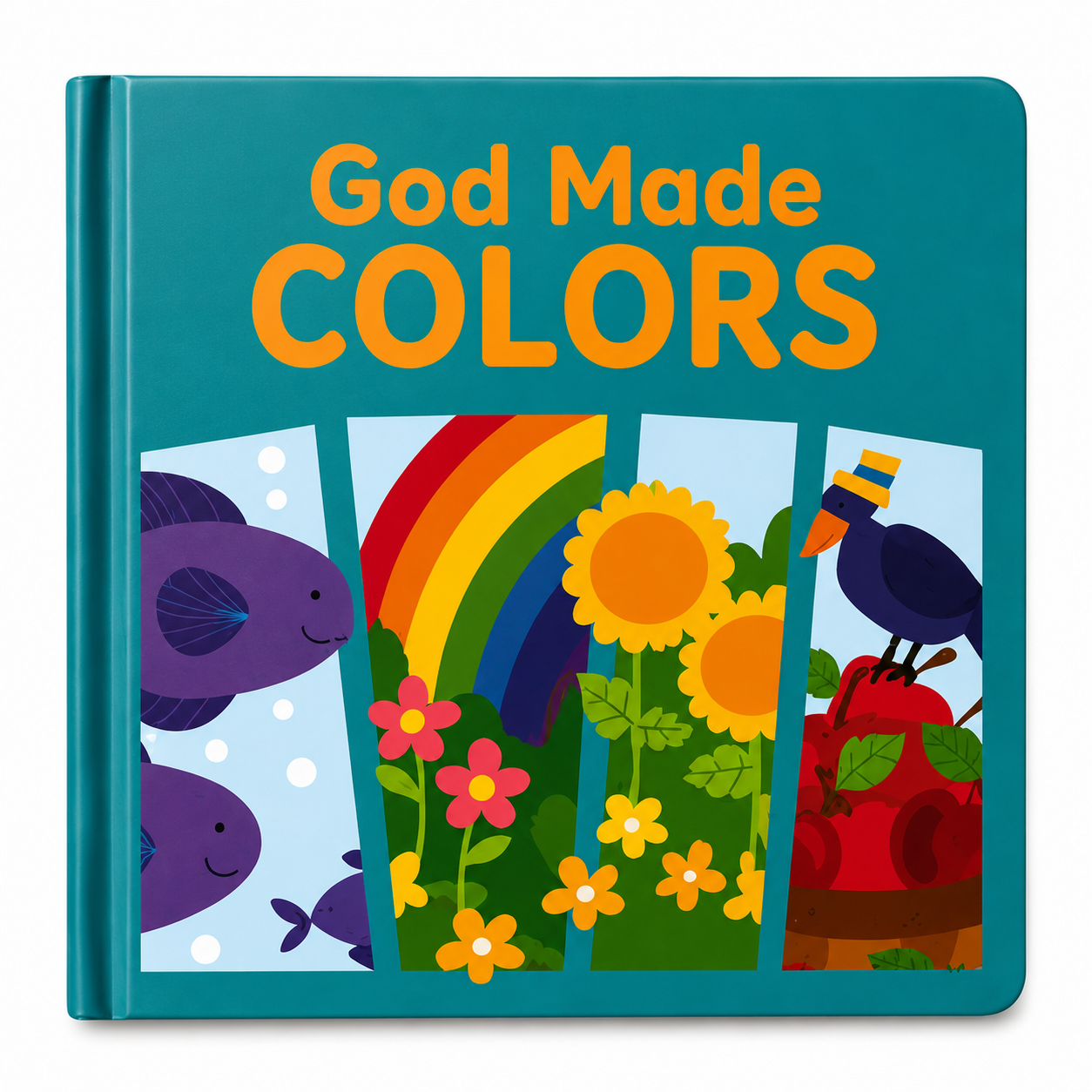 God Made Colors | Faith Board Book for Babies & Toddlers