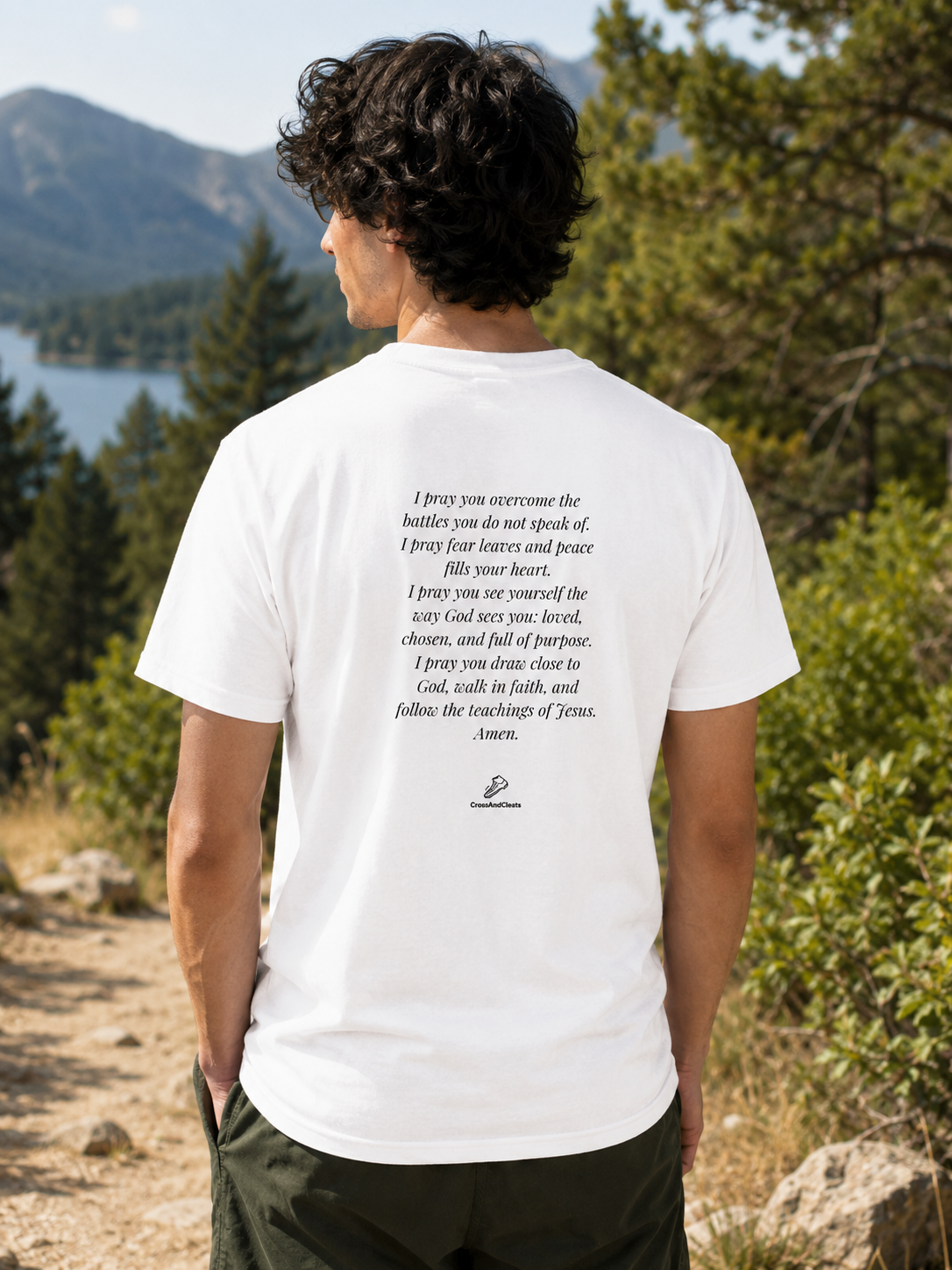 Prayer USA Made Crewneck T-Shirt