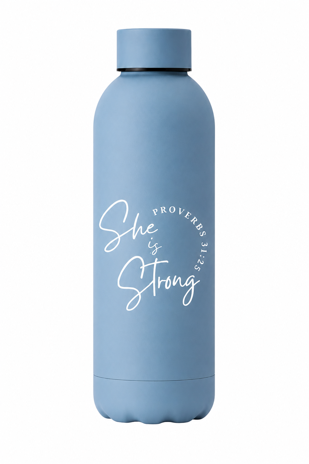 Faith Water Bottle | Christian Scripture Bottle | Faith Gift for Women