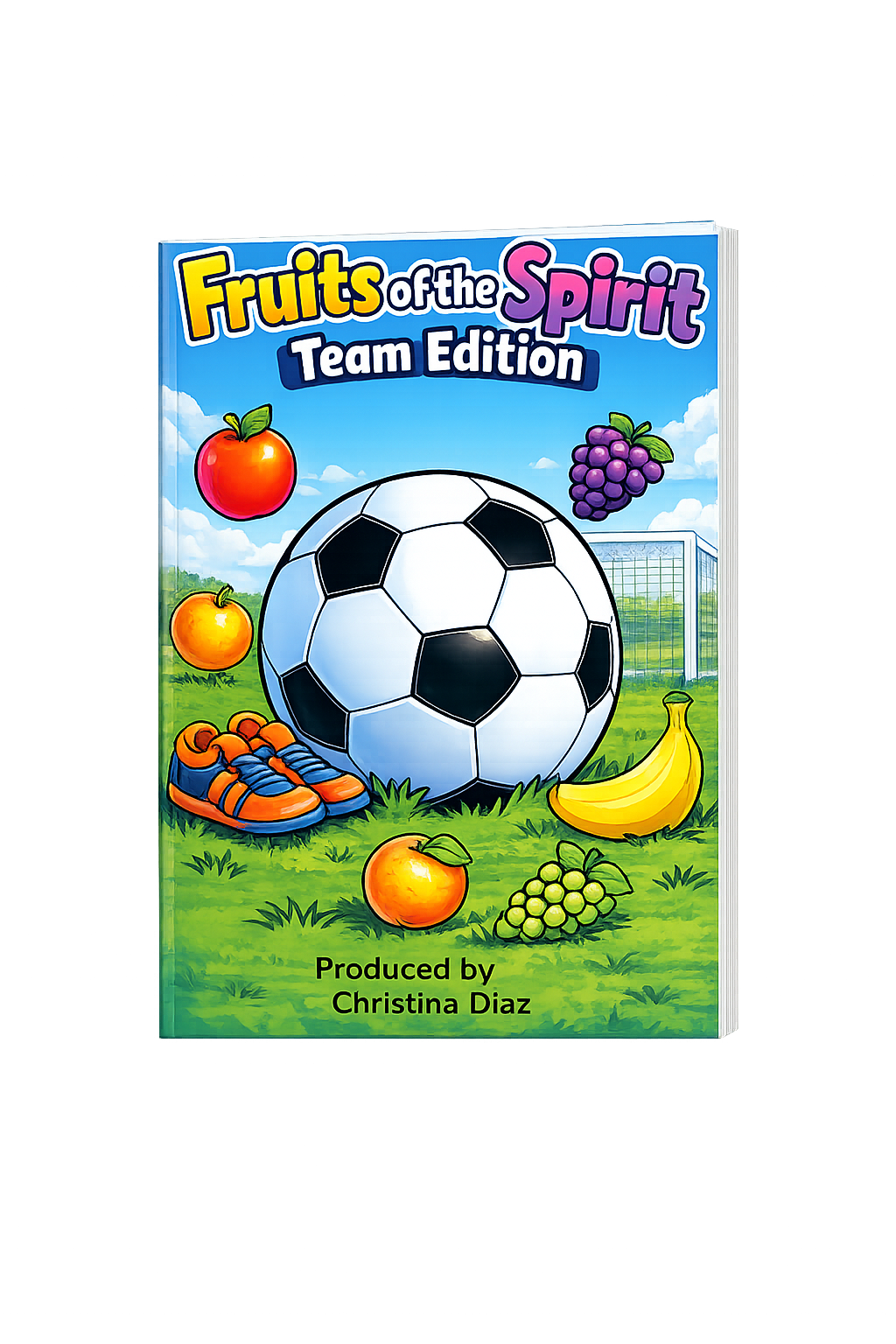 God's Good Fruit — Soccer Faith Coloring Book for Kids