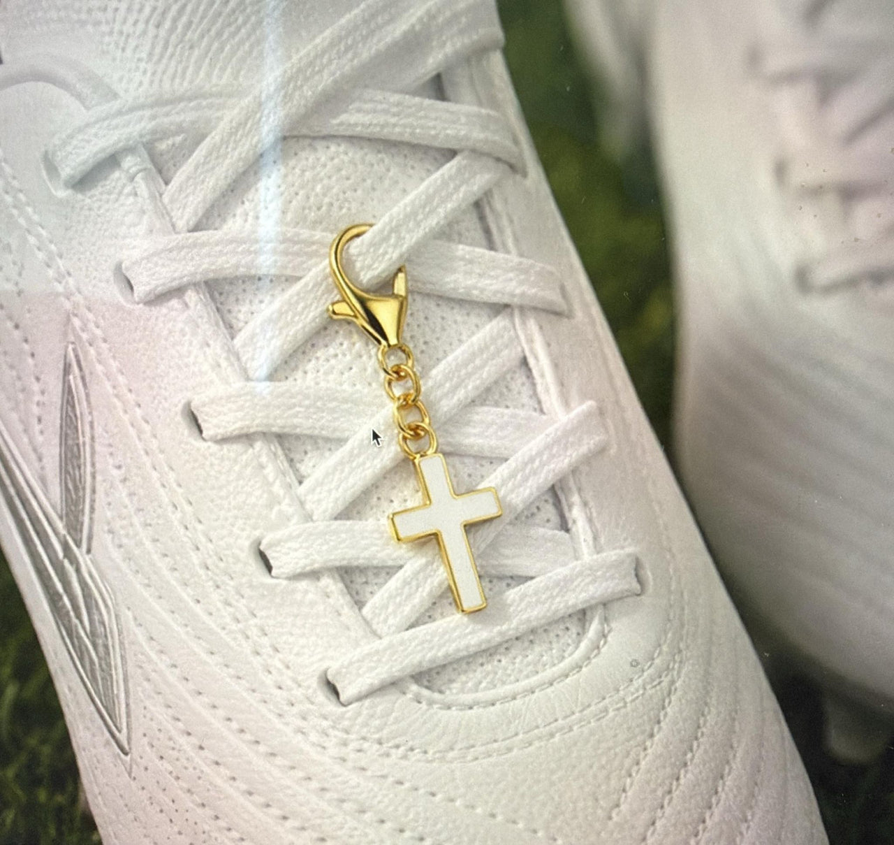 A Cross For You | Faith Cleat Charm | I Will Not Be Afraid 4 charms in a pack