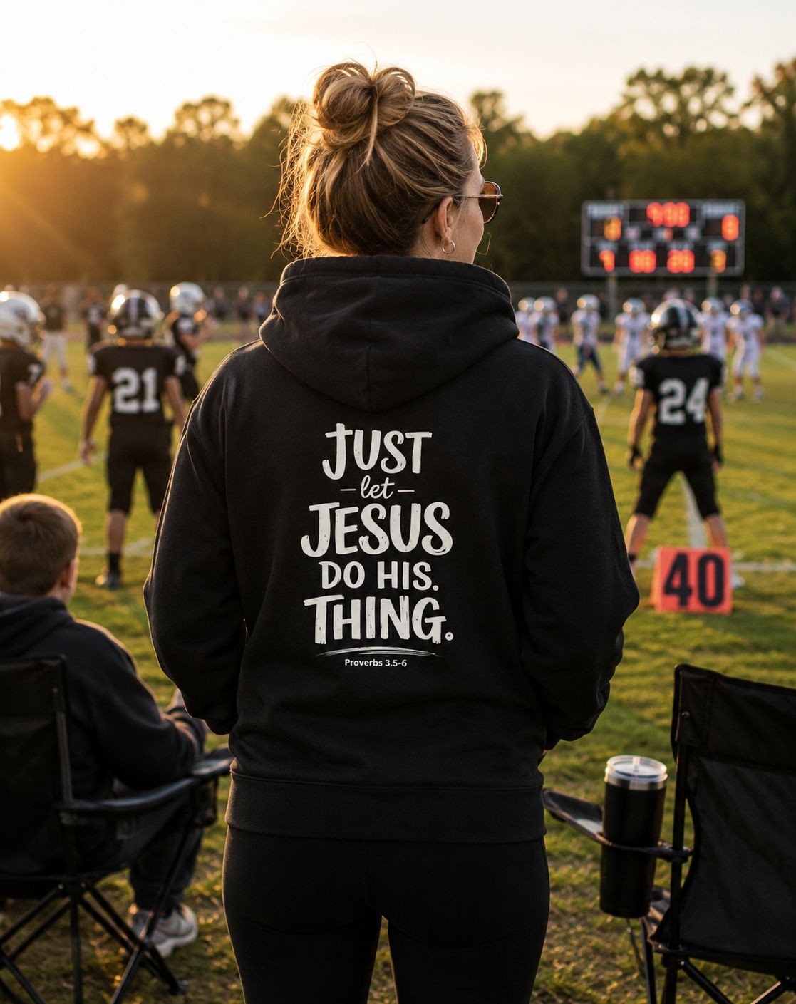 Just Let Jesus Do His Thing Hoodie | Unisex Christian Streetwear