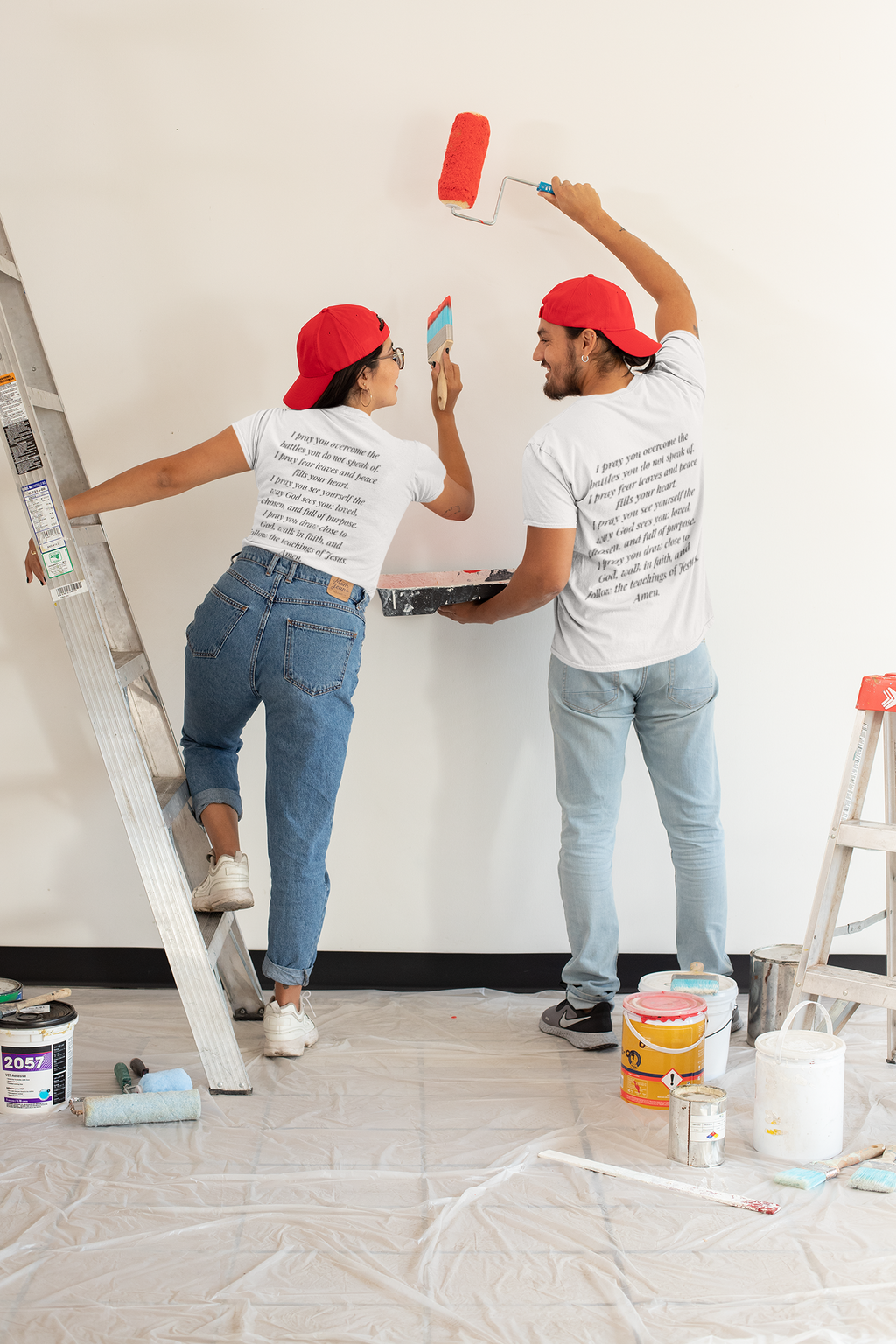 PRAYER USA Made Crewneck T-Shirt | Econscious EC1007U