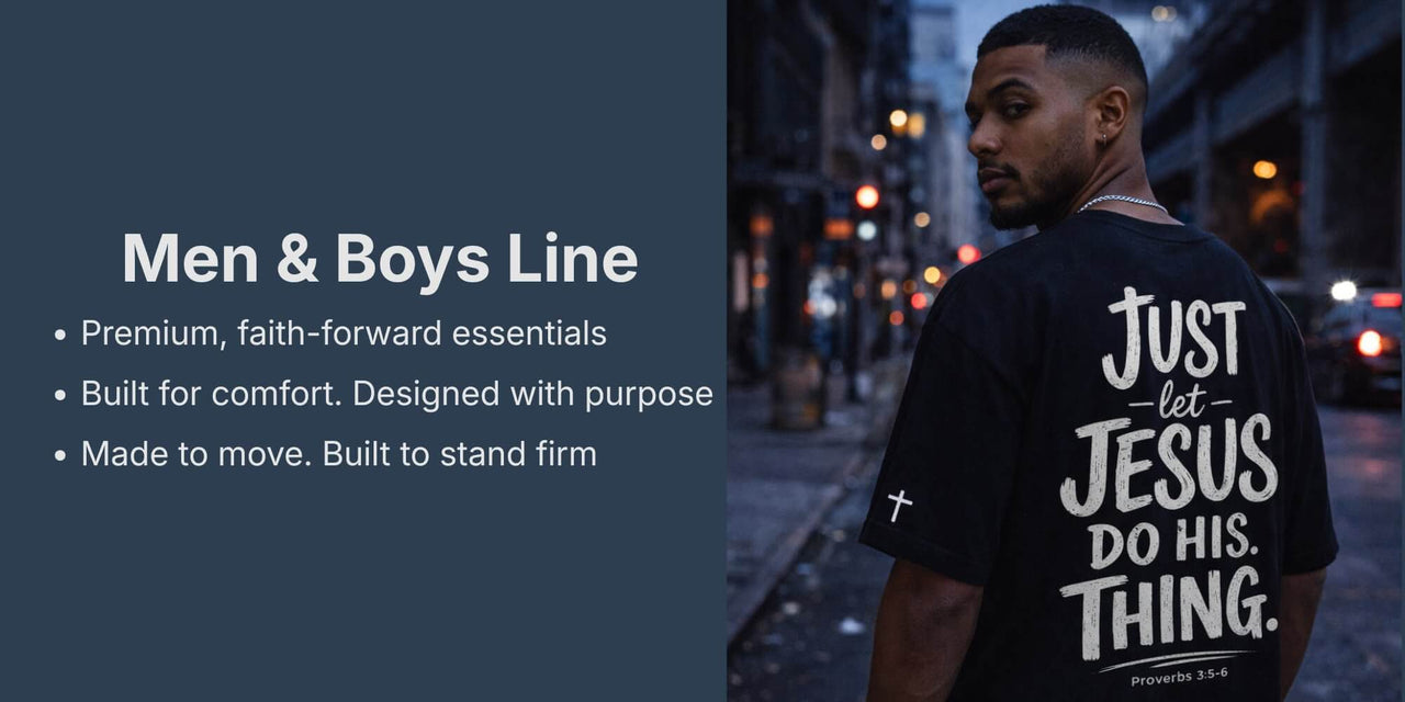 Men's faith-based athletic apparel from CrossAndCleats
