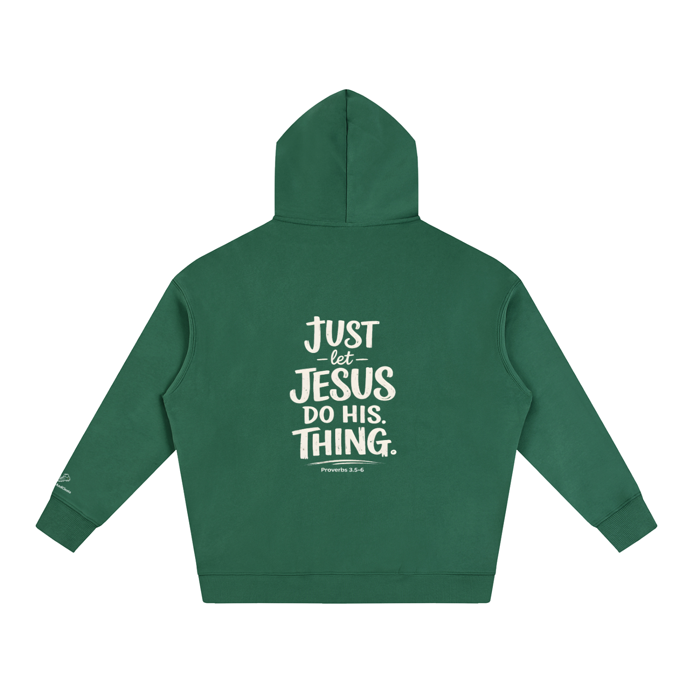 hoodie,christianhoodie,faithhoodie,justletjesus,unisexhoodie,christianstreetswear,biblevershoodie,Proverbs356,CrossAndCleats,churchoutfit,giftforhim,giftforher,faithapparel,gospelapparel,urbanchristian